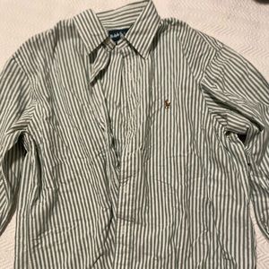 Ralph Lauren button down. Custom fit.